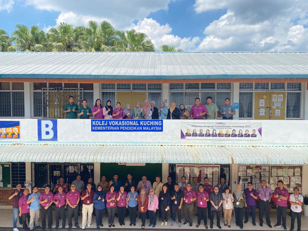 SARAWAK ZONE TTAC MBOT EVALUATION PANEL AT KOLEJ VOKASIONAL KUCHING